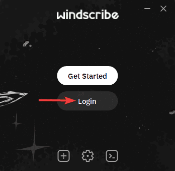 Windows Login Button
